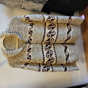 Vintage Cowichan Style Sweater